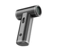 Lvifloae Portable électrique Air à air portable Handheld Comprime Snuter Computer Nettoyer Mini puissant souffleur de poussière pour l'électronique Nettoyage Aluminium Body (Black grey)