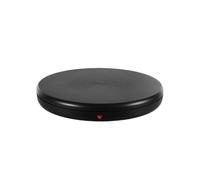 lvifloae Présentoir rotatif motorisé de 45 cm, base d'affichage de produit, plateau tournant de photographie électrique à 360 degrés, charge de 100 kg, télécommande à faible bruit pour (Prise UE)