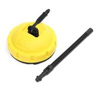 lvifloae Pression Washer Nettoyer de Surface Brosse rotative de Lavage à Jet de Lavage Bulle de buse Roundette de Fixation Jaune 748g Accessoires pour Le pavé de terrasse
