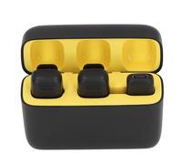 lvifloae Professional 2.4G Wireless Lavalier Microphone Noise Cancellation Plug Play Clip on Lapel Mic with Charging Case for Live Streaming Interview Karaoke Youtube Video Vlog Recording