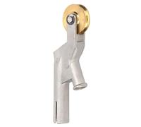 LVIFLOAE PVC Soudage de sol Buse de soudage avec tours de roue Torche Toue de chauffage en acier inoxydable Bulle de soudage de pointe pour 3 mm 4 mm 5 mm de soudage Proof de