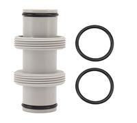 lvifloae Raccords de Tuyau de Piscine Adaptateurs de Tuyau de Piscine de 1,5 po à 1,5 po Raccords filetés pour Pièces de Rechange et Accessoires Joints Flexibles Installation Facile