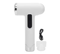 LVIFLOAE Séchante de cheveux sans fil spécialement conçue pour les femmes sèche-cheveux rechargeables avec fonctionnalité de charge USB 200W séchage rapide avec une buse adaptée à (Blanc)