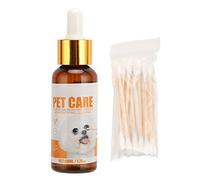 lvifloae Solution de Lavage des Yeux pour dissolvant de Larmes de Chien, Gouttes Douces pour Les Yeux d'ange, Traitement des infections oculaires des Chiens et des Chats, Soins oculaires