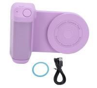 lvifloae Support de poignée de caméra magnétique générique, support de Photo pour Smartphone, support de charge sans fil 3300mAh pour la prise de vue vidéo (Violette)