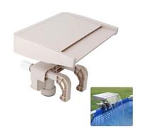 lvifloae Swimming Pool Fountain Waterfall for Ground Swimming Pool Fountain Spillway Attachment Relaxing Waterfall Soothing Waterfall Suitable for Various Frame Swimming Pools