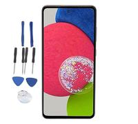 lvifloae Téléphone Remplacement de l'écran de 6,5 Pouces Affichage d'assemblage de numéros d'écran multipact avec Outils de réparation de Trame Fonction d'empreintes digitales pour A52 5G (Argent)