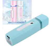 Lvifloae USB Nano monsieur humidificateur d'air Portable pulvérisateur Facial hydratant portatif 28 ml vert clair pour le maquillage soins de la peau (Vert clair)
