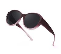 LVIOE Surlunettes de Soleil Polarisées Femmes Clip Lunettes de Soleil Protection UVA UVB