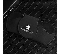 LVIPP Clip de Lunettes de Soleil pour Voiture, Support de Pare-Soleil pour Peugeot 206 307 308 3008 207 208 407 508 2008 5008 107 106,Normal-Black Style