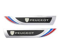 LVIPP Emblème de Voiture pour Peugeot 308 408 508 307 4008 5008 Badge de Logo de Lettre pour l'extérieur Avant du Capot latéral du Coffre