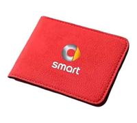LVIPP Porte-Carte de permis de Conduire de Voiture, pour Smart 453 451 450 Fortwo Forfour Compact et Pratique Durable, Pochette pour Carte d'identité et Passeport, Indispensable pour la Voiture