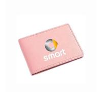 LVIPP Porte-permis de Voiture, pour Smart EQ Fortwo Forfour 453 451 452 450 454#1 / #3 Compact et Pratique Durable, Poche pour Carte d'identité et Passeport, Indispensable pour la Voiture