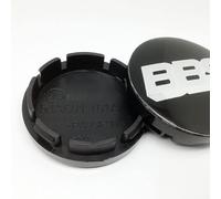 lvjiena 4 pièces Cache Moyeu pour BBS 56mm, Haute Qualité ABS Étanche Capuchons de Moyeu de Roue Centre de Jante Capuchons Badge Logo,B