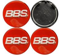 lvjiena 4 pièces Cache Moyeu pour BBS 70mm, Haute Qualité ABS Étanche Capuchons de Moyeu de Roue Centre de Jante Capuchons Badge Logo,C