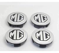 lvjiena 4 pièces Cache Moyeu pour MG MG4 2022-2023 56MM, Haute Qualité ABS Étanche Capuchons de Moyeu de Roue Centre de Jante Capuchons Badge Logo