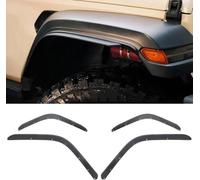 lvjiena Élargisseurs d'ailes Passages Roues pour Jeep Wrangler JL 2018-2023, Garde-Boue Couvercle Passage Roue Extérieur Voiture Anti Rayures Remplacement, Auto Accessoires