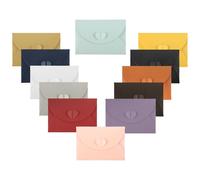 Lvjkes Mini enveloppe, 60 Pièces Petite enveloppe, Convient pour les projets de bricolage, les invitations de mariage et danniversaire (Multicolore)