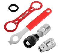 Lvjkes Outils Velo, extracteur de manivelle de vélo, extracteur de pédalier, Jeu de clés, Garniture de manivelle de MTB avec Filetage carré, Outil pour clé daxe