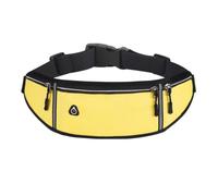 LVJMJ Ceinture de course multifonction unisexe avec bande réfléchissante, sac banane imperméable avec plusieurs poches pour téléphone de 7", versions standard et bouteille d'eau, sangle réglable