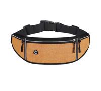LVJMJ Ceinture de course multifonction unisexe avec bande réfléchissante, sac banane imperméable avec plusieurs poches pour téléphone de 7", versions standard et bouteille d'eau, sangle réglable