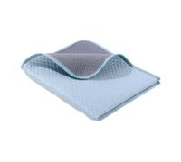 LVJMJ Tapis de refroidissement 3D en nid d'abeille pour animal de compagnie, tissu perlé à pois respirant, évacuant l'humidité, lavable, fond antidérapant, style oreiller plat ou traversin - S-L - 3
