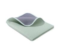 LVJMJ Tapis de refroidissement 3D en nid d'abeille pour animal de compagnie, tissu perlé à pois respirant, évacuant l'humidité, lavable, fond antidérapant, style oreiller plat ou traversin - S-L - 3