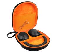 LVKAYCE Étui pour casque compatible avec JBL Tune 510BT/520BT/670NC Live 460NC, avec Sony WH-CH520/510, étui de transport sans fil pour casque supra-auriculaire (orange)