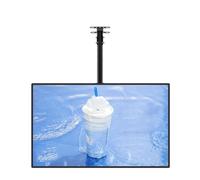 LVLDAWA Boîte Lumineuse À LED À Cadre Ultrafin, Panneau De Menu Rétro-éclairé À LED Restaurant Shops Panneau D'affichage Suspendu pour La Décoration (Couleur : Noir, Taille : A-100X50CM)