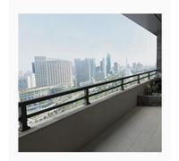 LVLDAWA Kit De Garde-corps Horizontal Extérieur, Garde-corps Mural D'extension Pour Clôture, Clôture Temporaire Surélevée Pour Piscine, Cour Ou Balcon Pour Jardin(100X30CM)