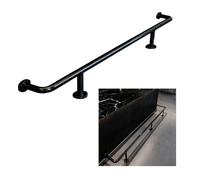 LVLDAWA Kit Repose-pieds Pour Îlot Cuisine, Support Repose-pieds En Acier Inoxydable Brossé, Avec Connecteur Interne Et Embouts(180cm/70.9in)