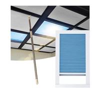 LVLDAWA Stores Volets pour Puits Lumière, Stores Plafond sans Cordon, Housse D'isolation Thermique pour Toiture Balcon (pour Salle Bain Chambre Coucher)(60X120CM)