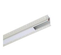 LVM VOIE ENCASTRÉE 2M BLANCHE 11625