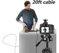 Lvm3 6M Micro Cravate Avec Pare-Brise Furry Muff, Audio Enregistrement Lavalier Microphone Pour Pc Sony Nikon Canon Caméscopes Caméra Vidéo Et Iphone Samsung Smartphone[Z4379]