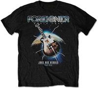 LVMENG Foreigner Jukebox Heroes Tee T-Shirt Mens Manches Courtes(Small)