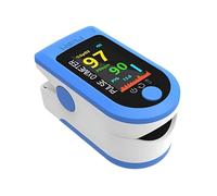 Lvozize Oxymètre de Pouls, Saturometre Oxymètre pour Mesurer Saturation en Oxygène Moniteur Portatif d’oxygène de Sang Fréquence Cardiaque et de Doigt avec Affichage à LED