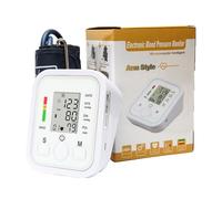 Lvozize Tensiometre Bras, Professionnel Tensiomètre Bras Électronique Brassard Tensiometre Moniteur de tension artérielle automatique Mémoire 2 Utilisateur Ecran LCD et Brassard Réglable