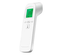 Lvozize Thermomètre Frontal Bebe et Adultes, Thermometre Infrarouge sans Contact Thermometre écran LCD, 32 Groupes de Données Commutateur °C/°F pour Bébé Adultes