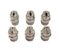 LVSELINGI 1 buse de Nettoyage à Jet Plat en Acier Inoxydable 1/4" avec Angle pulvérisation 80/90 degrés(8001)