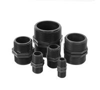LVSELINGI Adaptateur mâle BSP 1/2" 3/4" 1"-2,5" for arrosage de Jardin, raccord cannelé for Tuyau et Aquarium(4353)