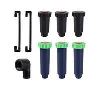 LVSELINGI Arroseur escamotable enterré à 90-360 degrés, Filetage Femelle 1/2", arroseur télescopique Automatique for pelouse(0462)