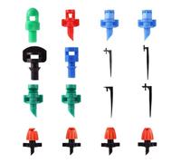 LVSELINGI Buse Micro à réfraction de 4,5 mm, Filetage Externe 90-360°, for pulvérisation pelouse, système d'irrigation par atomisation, arroseur Plantes(1607)