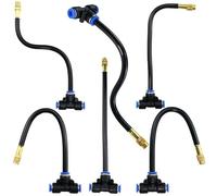 LVSELINGI Kit de pulvérisation Flexible à Faire soi-même, 5 20 m, for arrosage Jardin, dépoussiérage, brumisation, Refroidissement, humidification(DIY 5m)