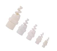 LVSELINGI Lot de 10 Buses pulvérisation Coniques mâles en Spirale 1/4", 3/8", 1/2", 3/4", 1", for Tour Refroidissement, collecteur poussière, arroseur Jardin, pelouse(2078)