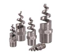 LVSELINGI Lot de 10 Buses pulvérisation Coniques mâles en Spirale 1/4", 3/8", 1/2", 3/4", 1", for Tour Refroidissement, collecteur poussière, arroseur Jardin, pelouse(1774)