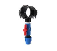 LVSELINGI Raccord de vidange à Selle Clip, pièces réparation Tuyau Principal en polyéthylène, vanne dérivation 75 mm 27 mm/75, connecteur d'eau Jardin agricole(9539)