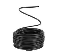 LVSELINGI Tuyau d'irrigation Goutte à 5/10/20/30/40/50 m 4/7 mm Ligne d'arrosage de Jardin Système Distribution Vierge Irrigation(50m Black Hose)