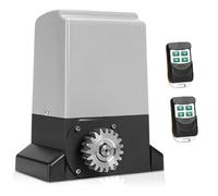 LVSEWOA Automatic Sliding Gate Opener, Heavy Duty Gate Operator for Gates Up to 800-2000 kg, Rack Driven Security Gate Operator with Infrared Sensor (750w)