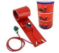 LVSEWOA Chauffage pour fût métallique - Chauffage de fût de 208 litres (55 gallons) avec Thermostat réglable, Format Pratique 20 L, Dimensions 86 x 20 cm