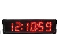 LVSEWOA Chronomètre étanche Haute température pour Usage extérieur, Grand écran LED, idéal pour la Course, contrôle Facile Via Application (Modèle B)